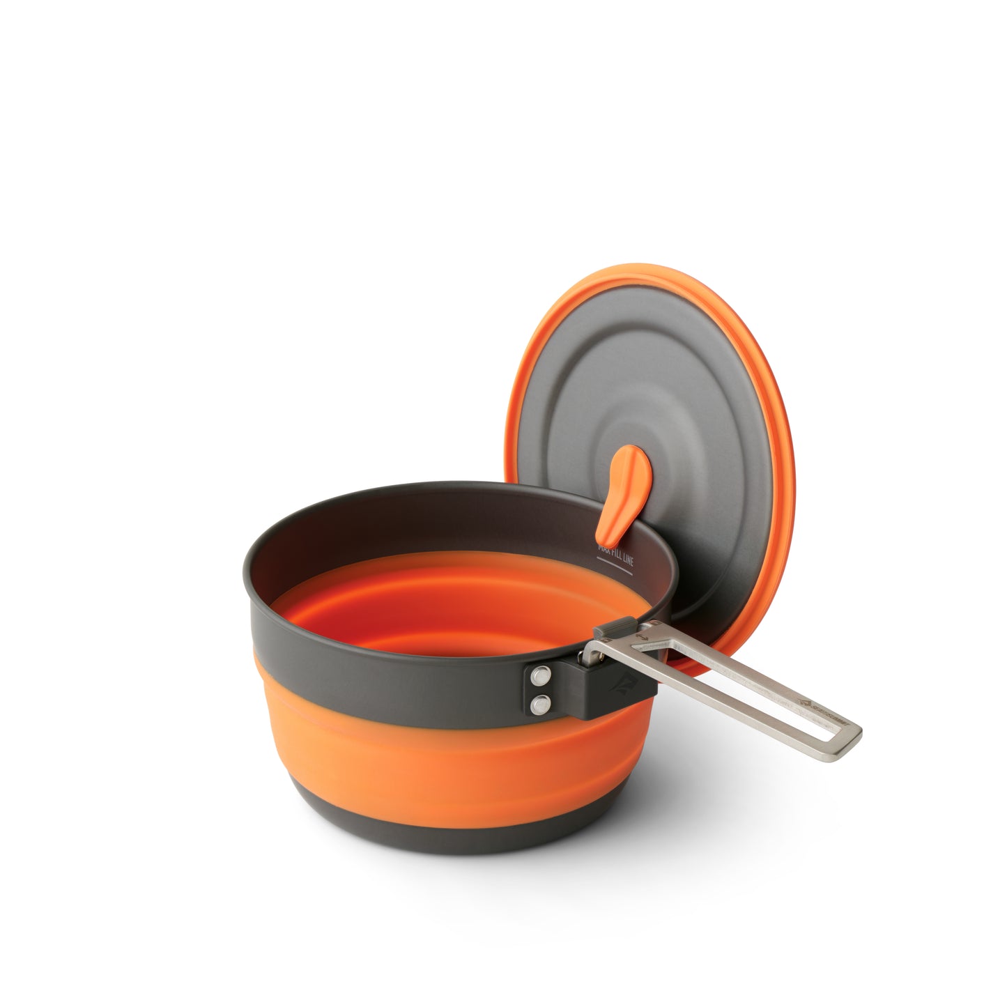 Ultra-light collapsible cooking pot