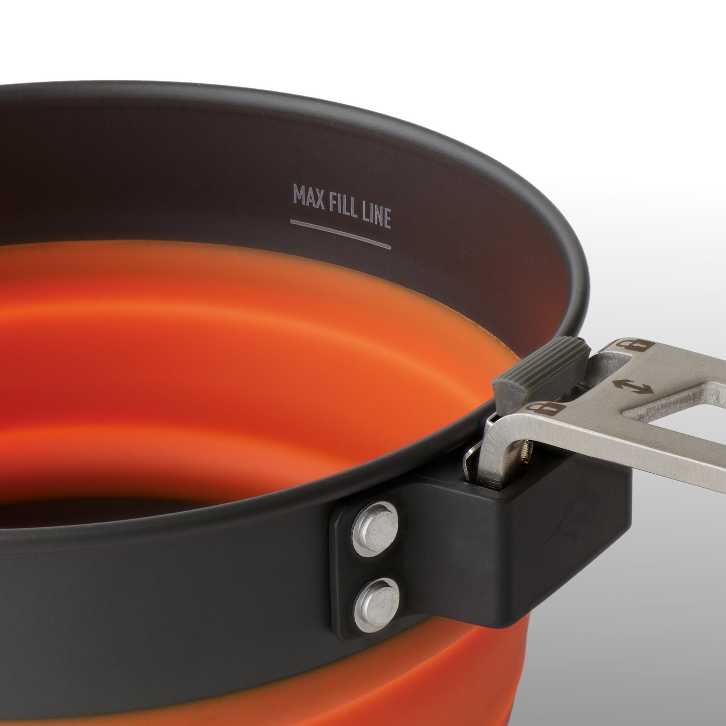 Ultra-light collapsible cooking pot