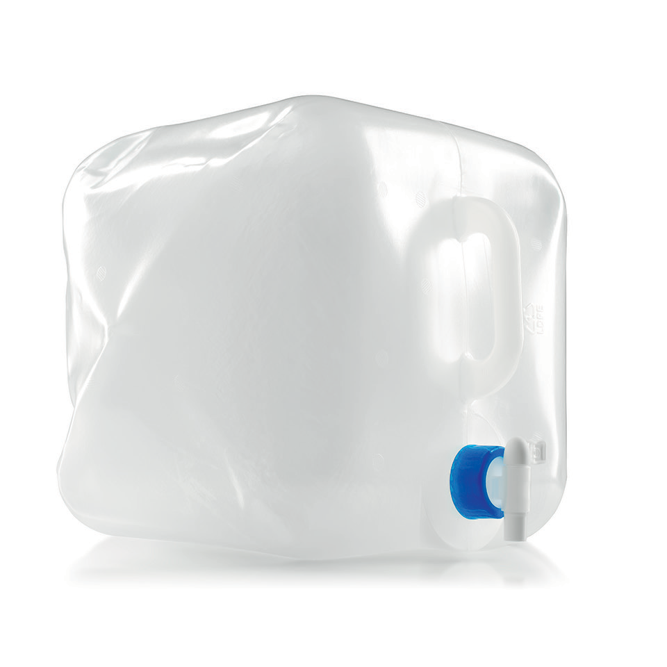 Water Cube 20L - Opvouwbare en draagbare watercontainer voor outdoor- en kampeeravonturen.