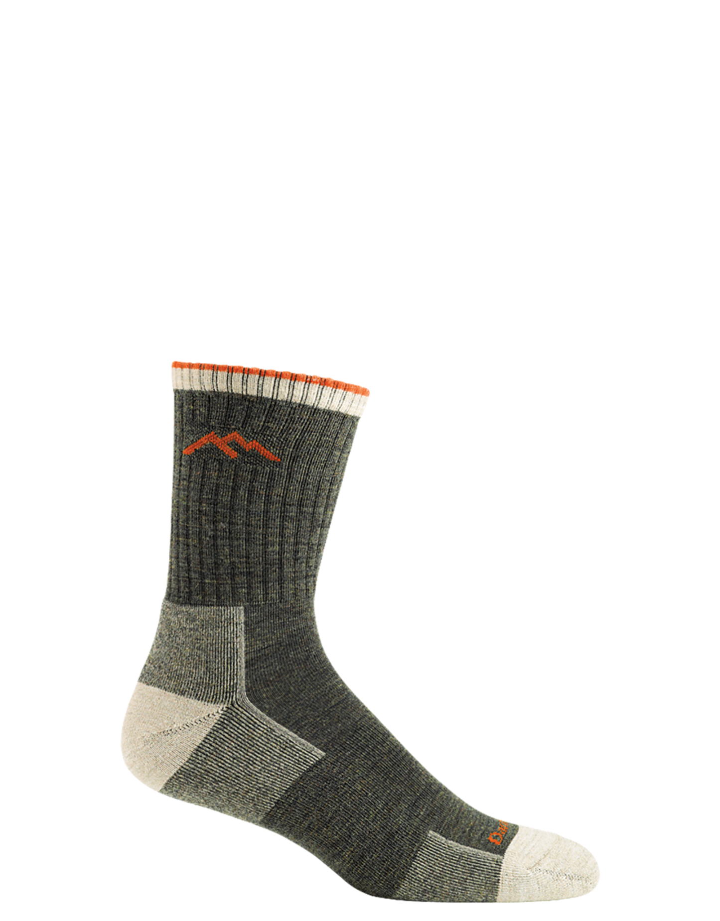 Men's hiking socks - Micro Crew - Olive