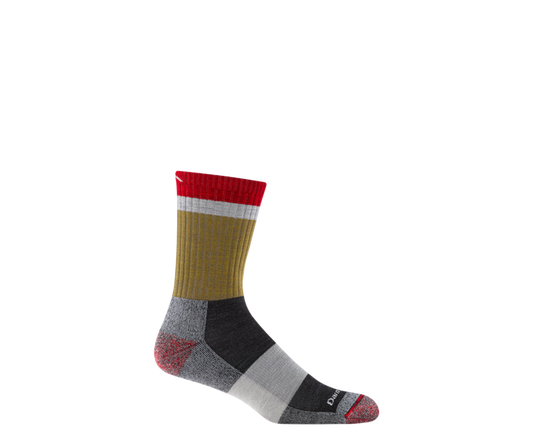 Heren Wandelsok - Heady Stripe Micro Crew