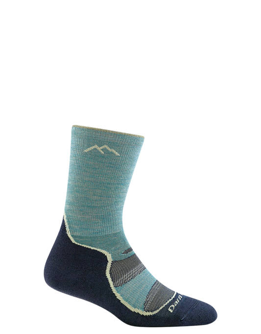 Heren wandelsok - Micro Crew - Aqua