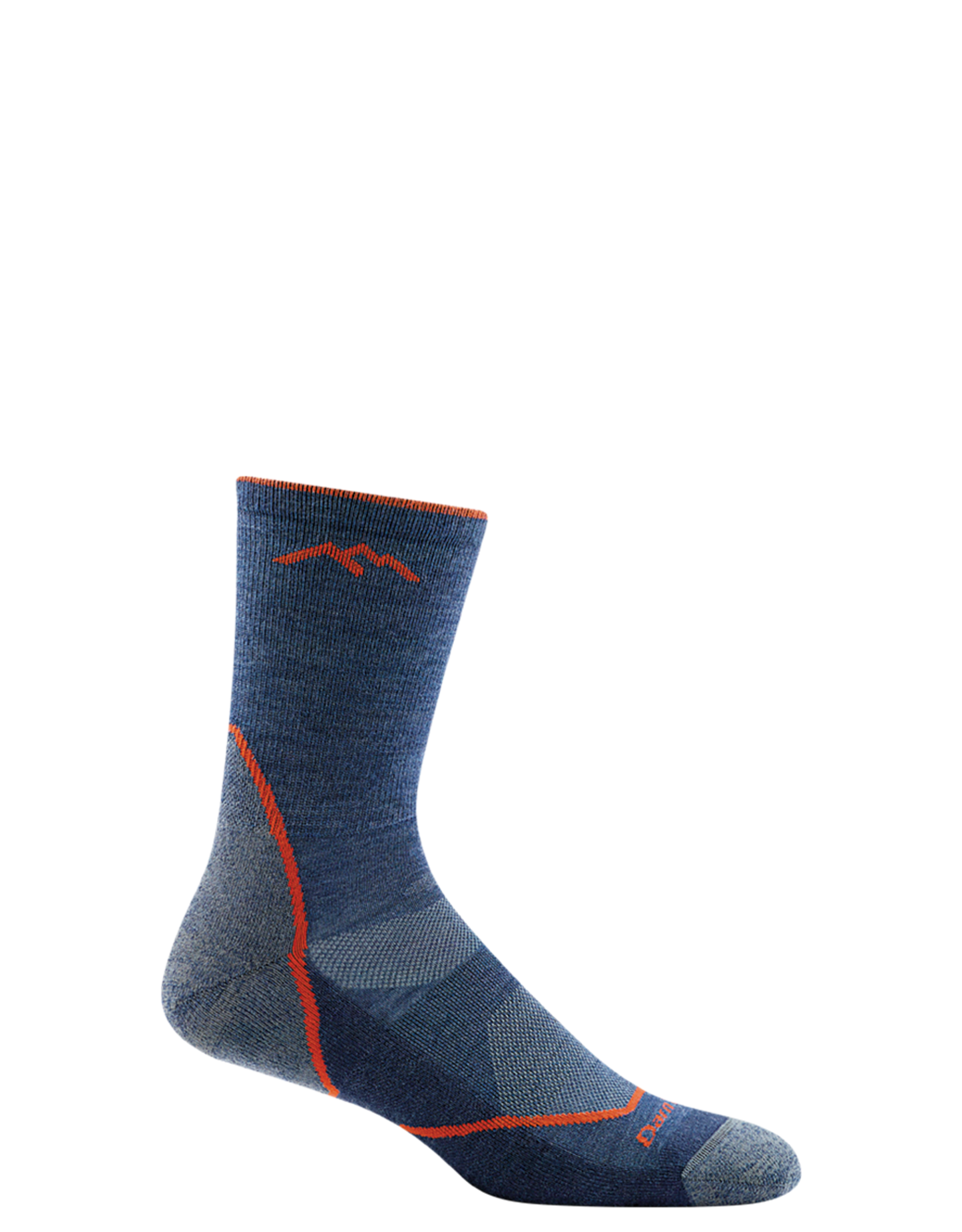 Heren wandelsok - Micro Crew - Denim