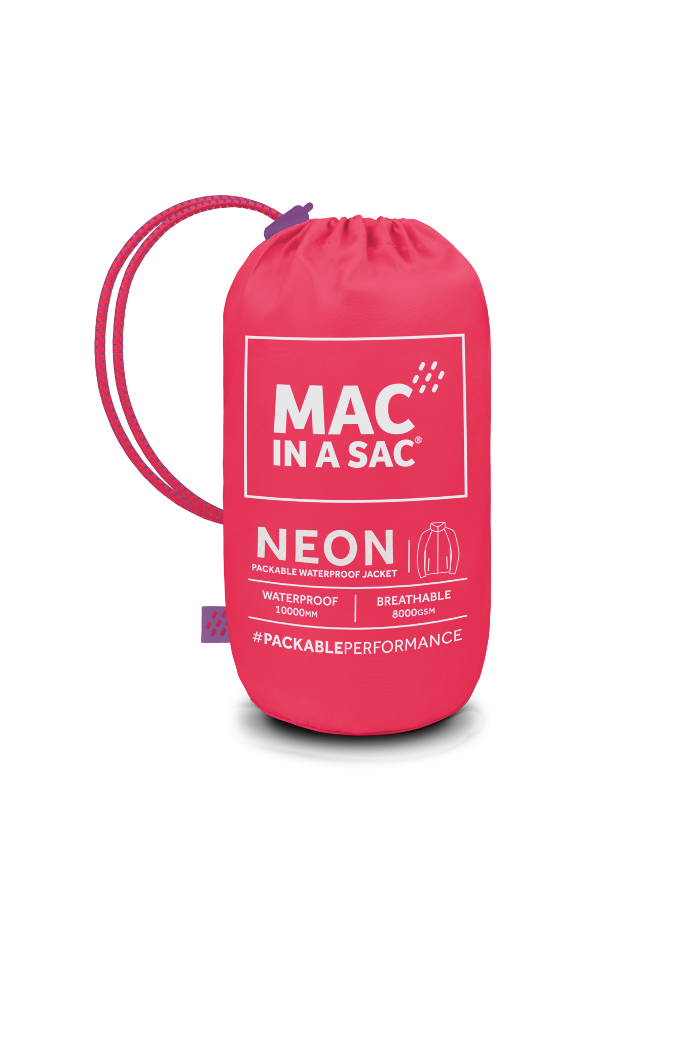 Mac in a Sac regenjas Neon Watermelon
