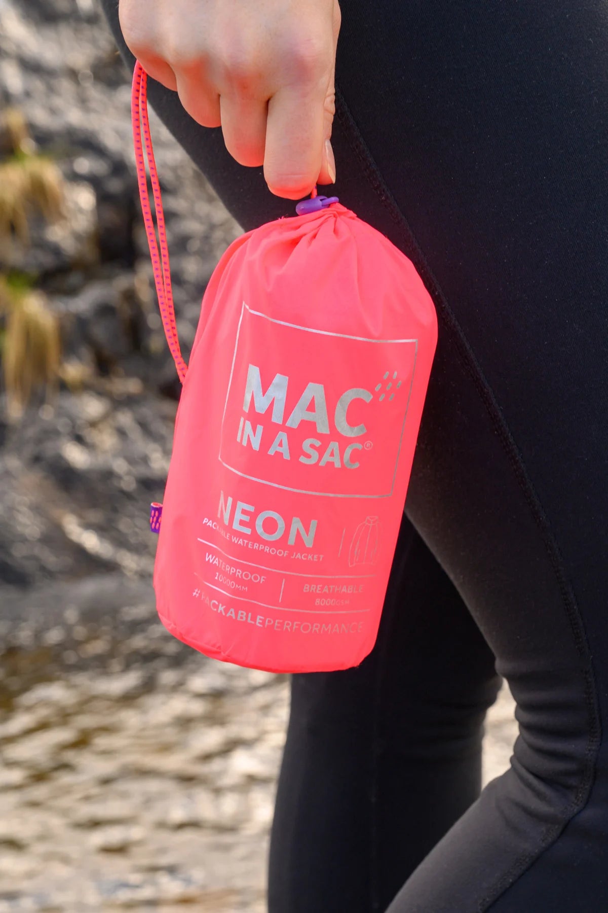 Mac in a Sac regenjas Neon Watermelon